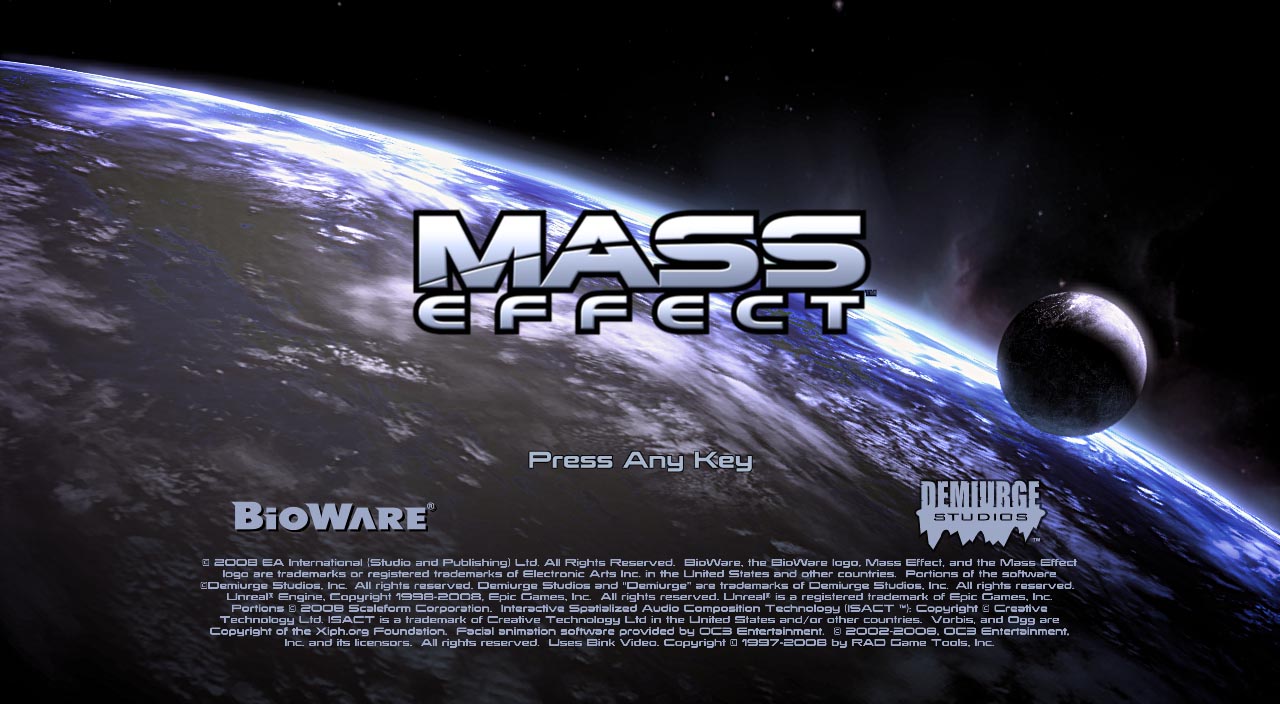 Support for Mass Effect 1